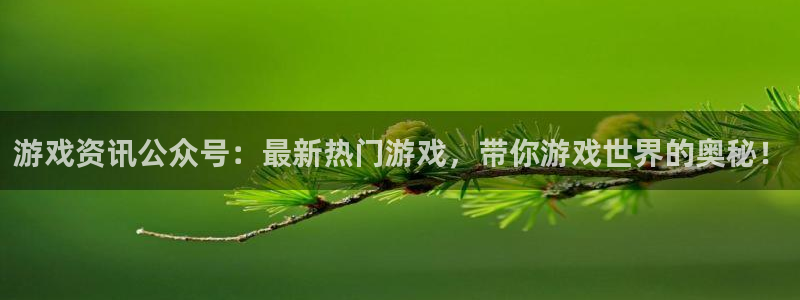 极悦娱乐登陆地址：游戏资讯公众号：最新热门游戏，带你游戏世界